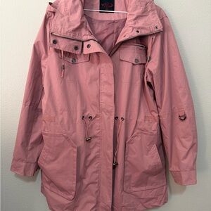 Yoki Women's Utility Jacket in Pink